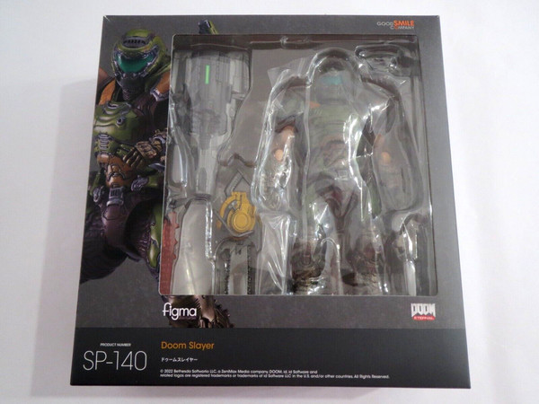 FIGMA DOOM SLAYER SP-140 GOOD SMILE ORIGINAL NUEVO Y PRECINTADO DOOM ETERNAL