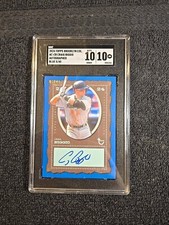 2024 CRAIG BIGGIO Auto *5/40* SGC 10|10 GM Topps Brooklyn HOF #AC-CB