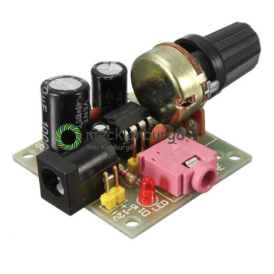LM386 Super Mini Amplifier Board Module 3V-12V DIY Kit Perfect New