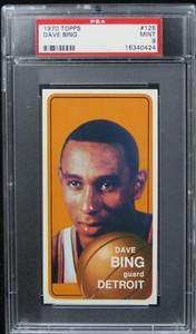 1970 Topps Dave Bing HOF #125 PSA 9 MINT