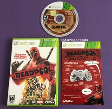 Very Good CIB: Deadpool Xbox 360 Game US Edition Tested/Works Same Day Shipping