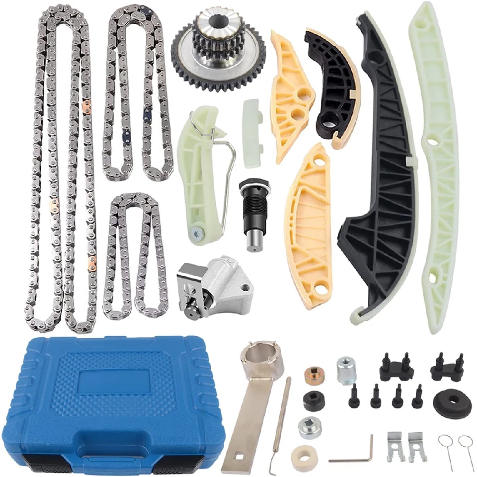 Engine Timing Chain Tool Gasket Valves Kit For EA888 VW Jetta Audi A4 2.0 TSI Foto 2 de 4