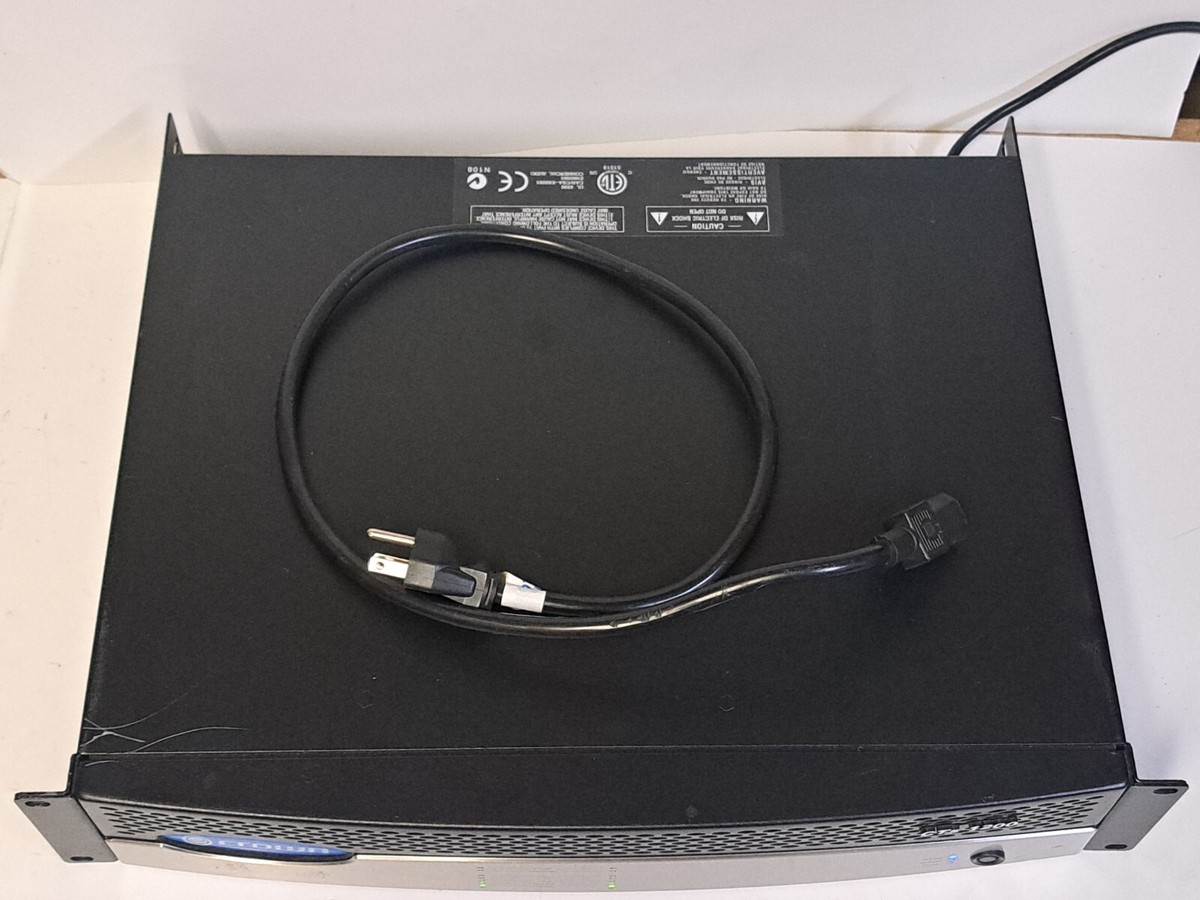 Crown CTS-1200 Two Channel Power Amplifier BBY input card TESTED