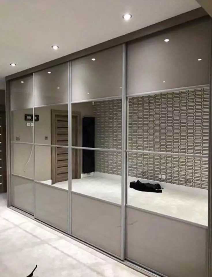 Aluminium wardrobe sliding doors deals