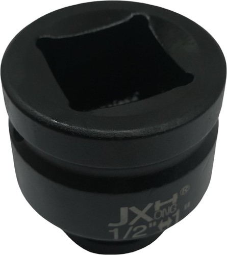 1/2" Drive 1" 4-Point Square Socket, Heat Treated Cr-V Alloy Steel - Picture 6 of 6