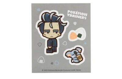 Mascot POKEMON TRAINERS sticker Larry Komala