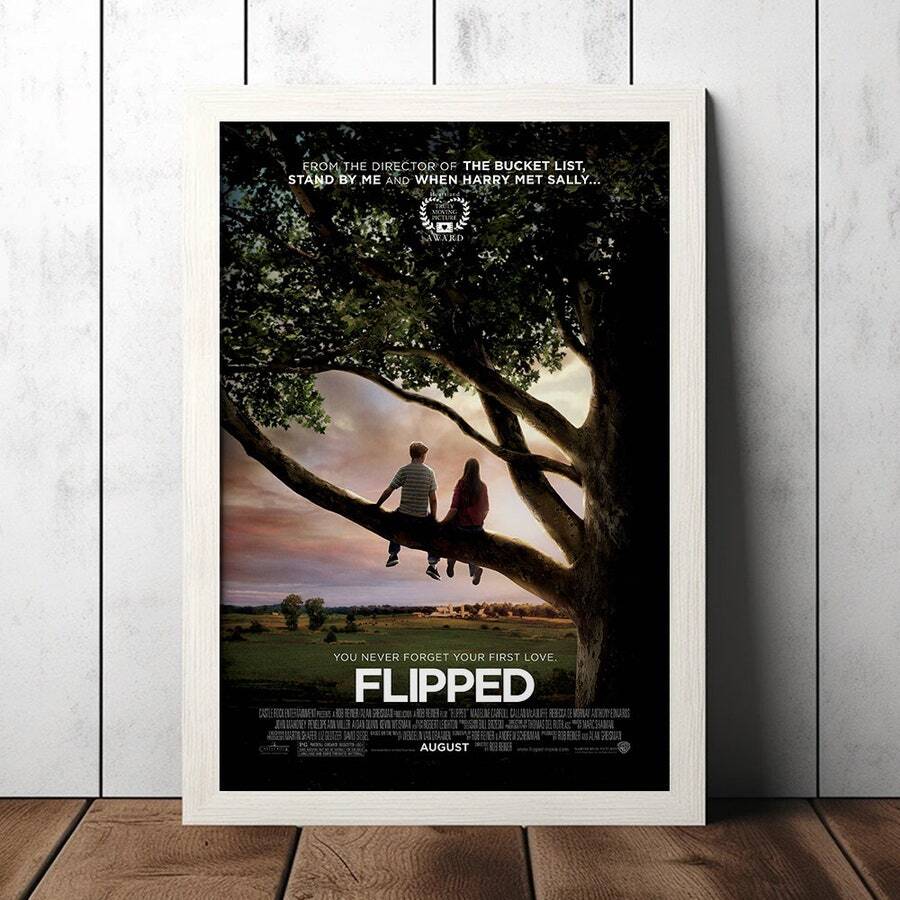 Flipped (2010) Movie Poster Vintage Movie Poster Home Decor Wall