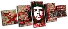 Che Guevara Iconic Celebrities MULTI CANVAS WALL ART Picture Print VA