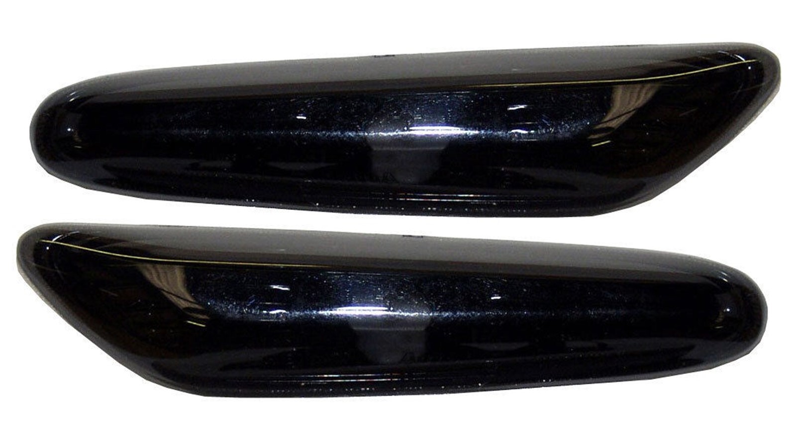 CRYSTAL BLACK / SMOKED SIDE REPEATER INDICATORS - BMW 1 SERIES E81 E87 HATCHBACK