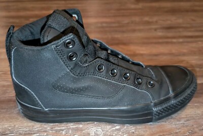 Converse Chuck Taylor All Star Asylum Mid black monochrome mens