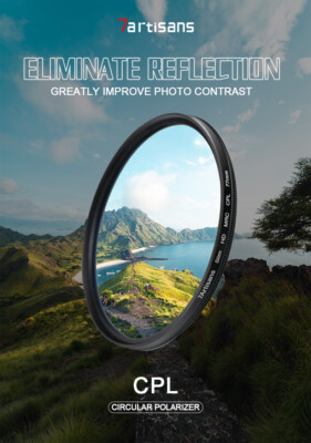 US 7artisans 82mm Camera Lens Filte Slim Multi-Coated Circular Polarizers Filter