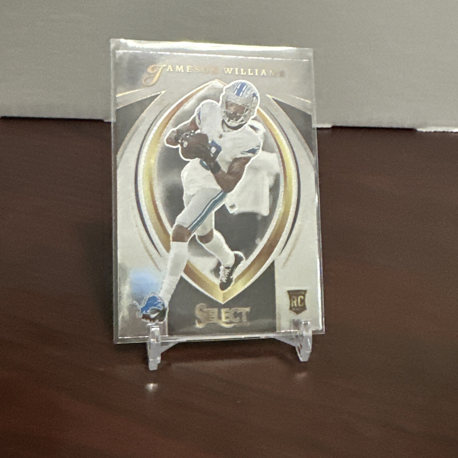 2022 Select Football Jameson Williams Certified Rookie Insert RC #SCR-8 Lions