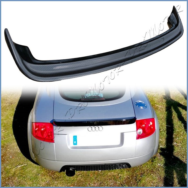 FIT FOR ALL 19992006 AUDI TT MK1 8N3 8N9 CARBON FIBER TYPE A SPOILER