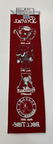Alabama Crimson Tide NCAA Winning Streak Embroidered Heritage Banner! - Picture 2 of 6
