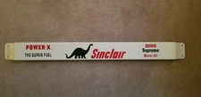 33" Door push bar antique vintage Sinclair gasoline advertising Sign