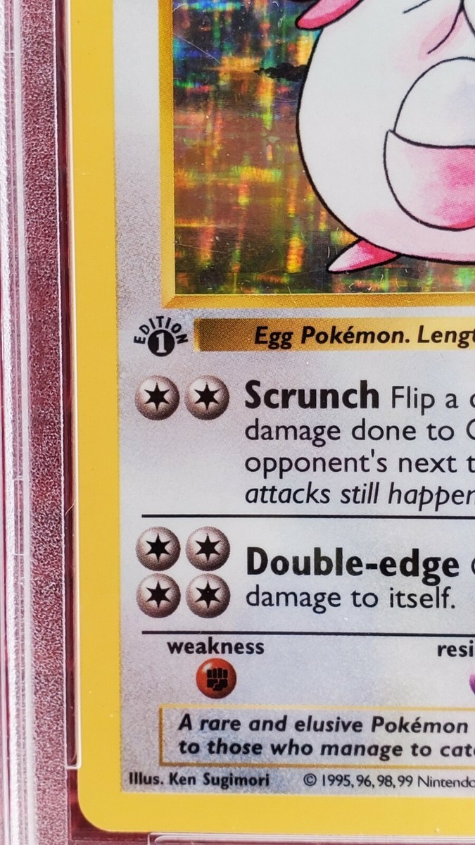ポケモンカードゲーム Pokemon TCG Base Set 1st Edition Chansey PSA 7 Near Mint 1st Edition Chansey 3/102 (Base Set) Holo