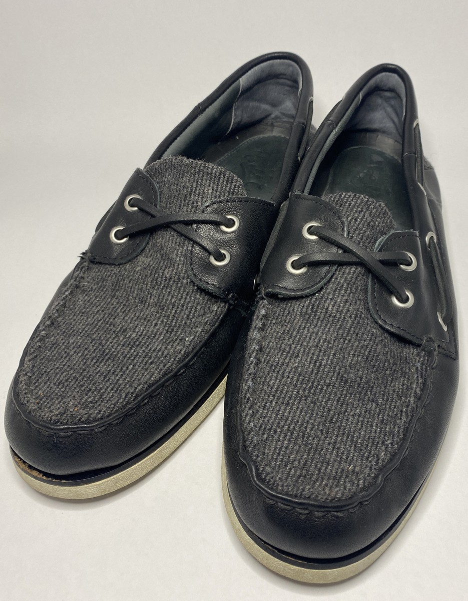 Sperry Top-Sider Men's Gold Cup Navy Blue Boat Shoes Sz 10 Leather