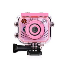 Kids Childrens Girls Pink Underwater Waterproof Digital Action DV Video Camera