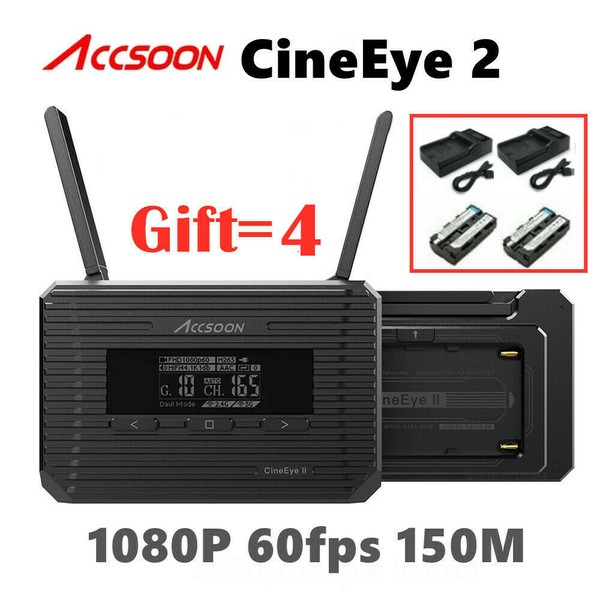 Accsoon CineEye 2 II HDMI 500FT Wireless Video Transmission System