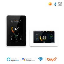 WiFi Smart Thermostat Touch Screen Electric/Water Heating Temperature Controller