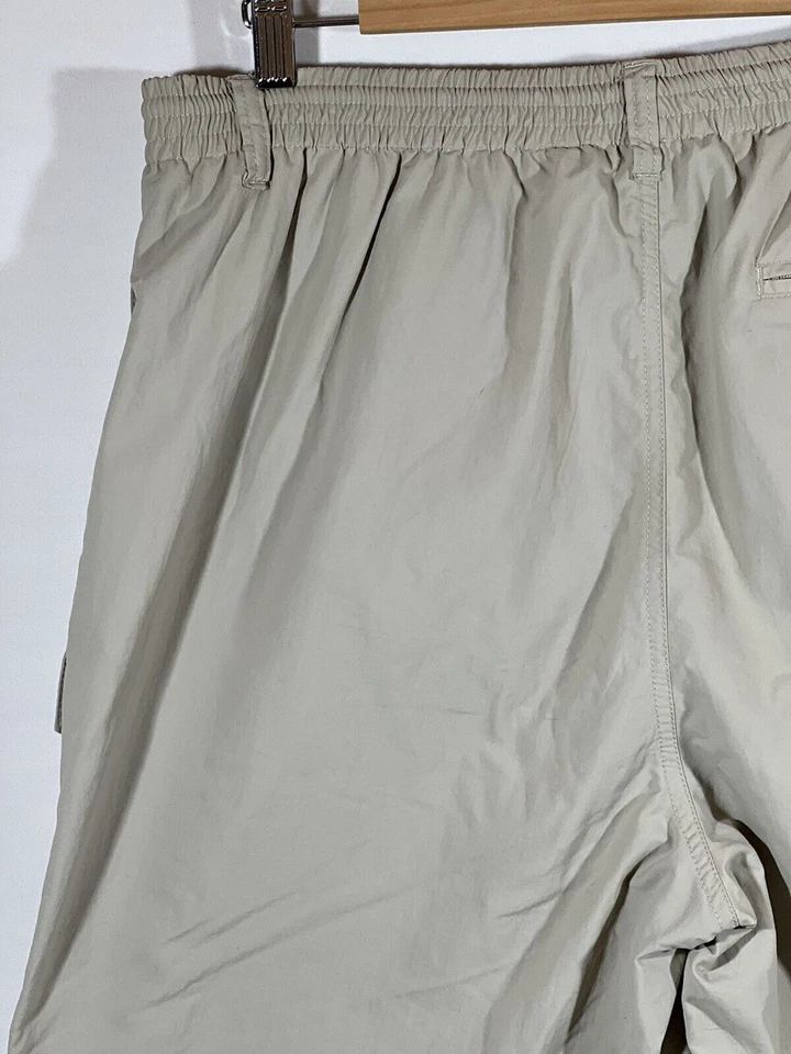 Pantalones convertibles Columbia PFG Omni Shade para hombre 32x36 tostados calce regular para exteriores Foto 2 de 4