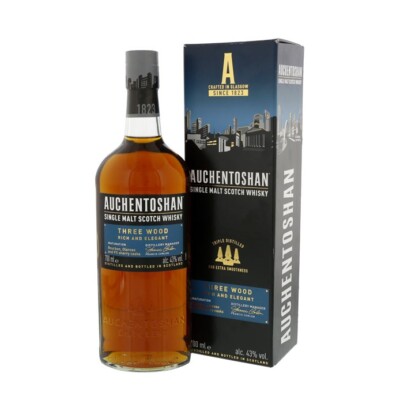 Auchentoshan Whisky Three Wood (0,7 l / 43 % Vol.)
