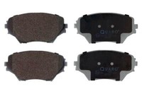 Quaro QP7092 Bremsbelagsatz, Scheibenbremse FüR Toyota