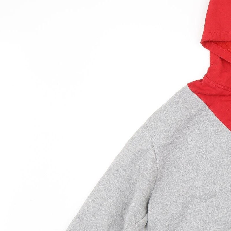 Primark Girls Red Polyester Blend Hoodie Size M Zip image 6