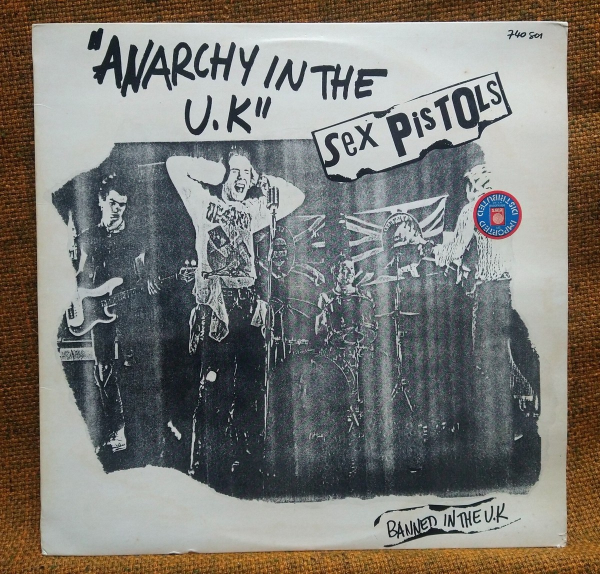 SEX PISTOLS Anarchy in the UK Vinyl 12