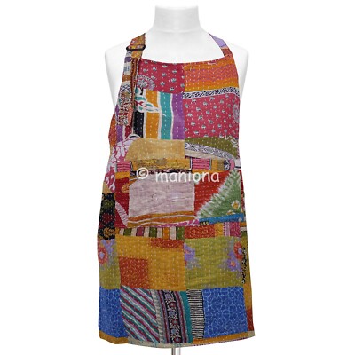 エプロン Kantha Quilt Apron Small Batch Smock - Kantha Quilt | Hedley & Bennett