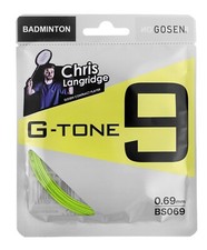 Gosen G-Tone 9 Badminton String Green 0.69mm