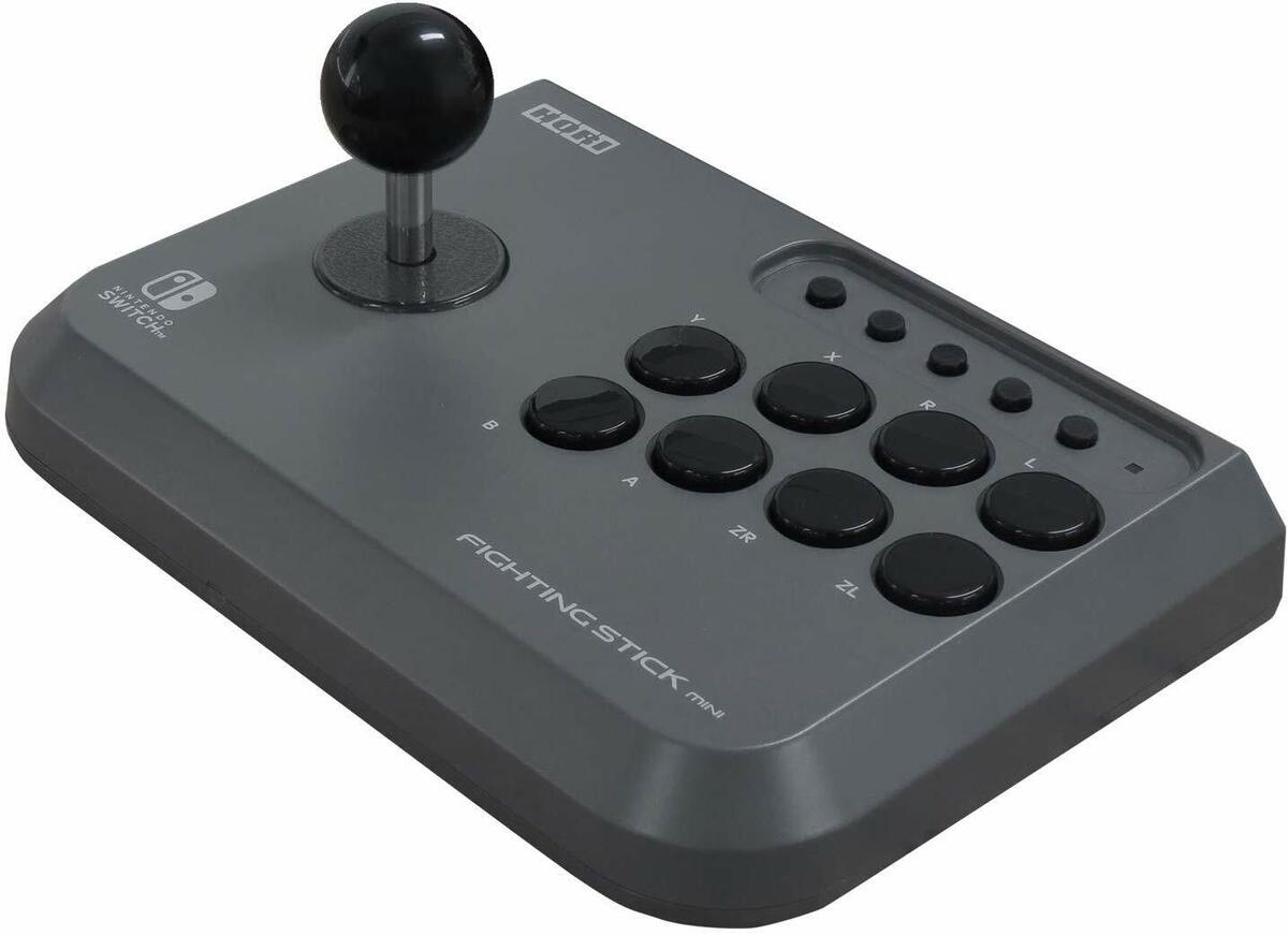 HORI Mini Fighting Stick Nintendo Switch Black NSW-149U 