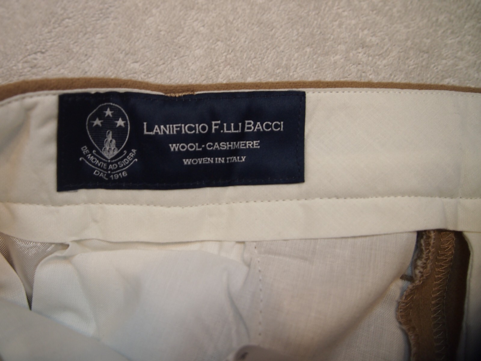 Officine Generale Hugo Pleat Wool & Cashmere Flannel Pants NWT $645 30 Waist image 6