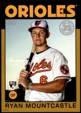 Ryan Mountcastle 2021 Topps 5x7 1986 Baseball 35th Anniversary Gold #86B-8 /10 O
