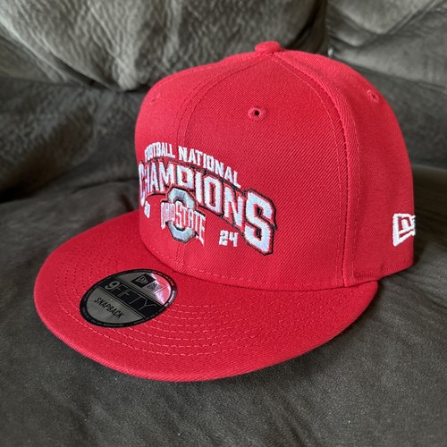 New Era 9Fifty Ohio State Buckeyes 2024 National Champions Playoff Snapback Hat - Picture 2 of 6