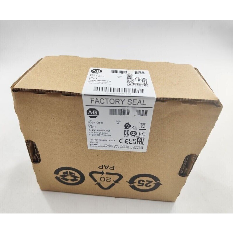 Allen Bradley 5094-OF8 Flex 5000 Analog Output Module 5094-OF8 US Free Tax