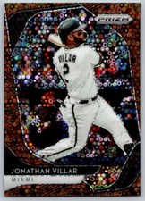 2020 Panini Prizm Bronze Donut Circles #202 Jonathan Villar 25 (ref 168114)