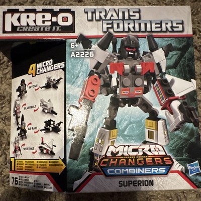 KRE-O Transformers Superion Micro Changers Combiner Set 76 pcs A2226 Age 6+
