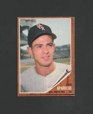 1962 Topps LUIS APARICIO #325 ~ Chicago White Sox HOF ~ Nice Card