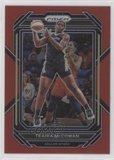 2023 Panini Prizm WNBA Red Prizm 133/199 Teaira McCowan #52 p6a