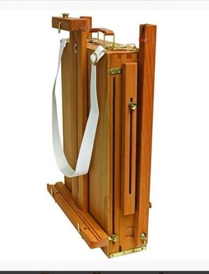 Vintage French Sketch Box Portable Easel with Box