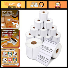 3x2 Thermal Shipping Labels - Address Postage Sticker Sheets For Easy Mailing