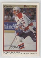 1990-91 O-Pee-Chee Premier Peter Bondra #7 4pa