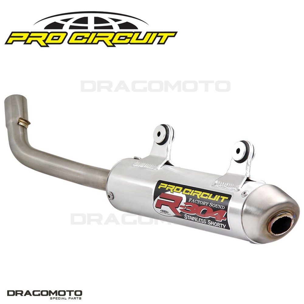 Pot echappement PRO CIRCUIT R-304 gain de puissance Husqvarna TC 250