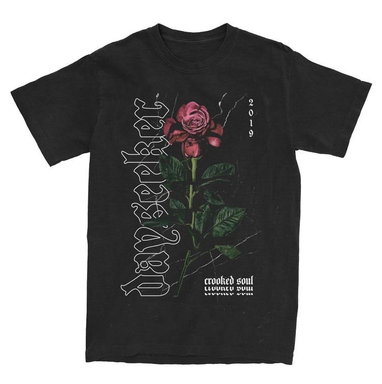 Dayseeker Crooked Soul Poster T Shirt Black Unisex S-5XL BT996