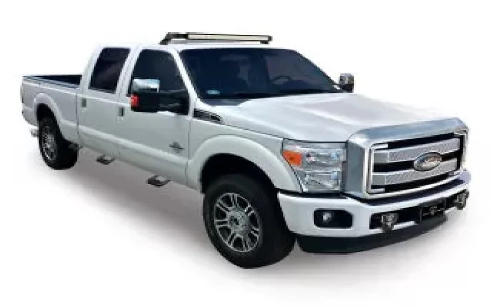 Carr 104992 Set of 2 Silver 10" Direct Fit Flat Steps for Mazda B2300 / B2500 Foto 4 de 4