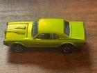 Vintage 1968 Hot Wheels Redline Custom Cougar Lime Green USA Base Original Matte