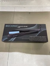 Z-FGTST-OP-1.0 Lumen Onepass Hair Straightener Iron 1 in. Nanoionic Mx Black