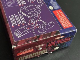 Nintendo Virtual Boy AC Power Adapter Set with Box Tested & Works OEM Authentic