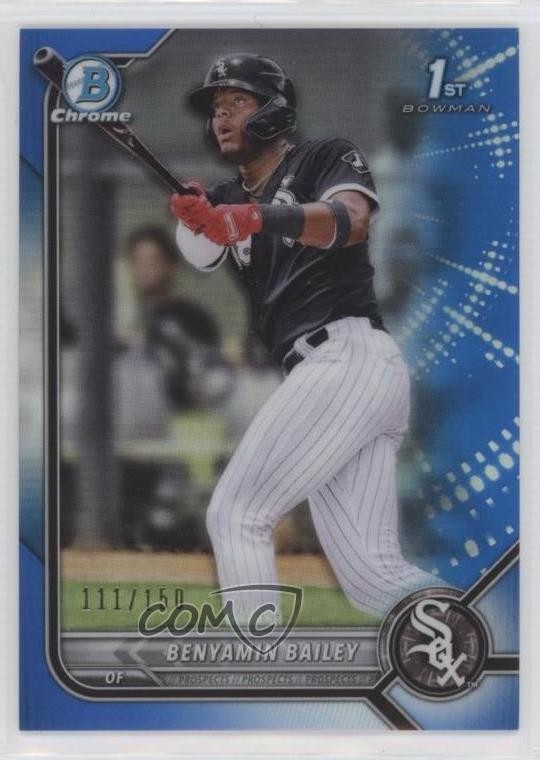 2022 Bowman Chrome Prospects Blue Refractor 111/150 Benyamin Bailey #BCP-8 6k2